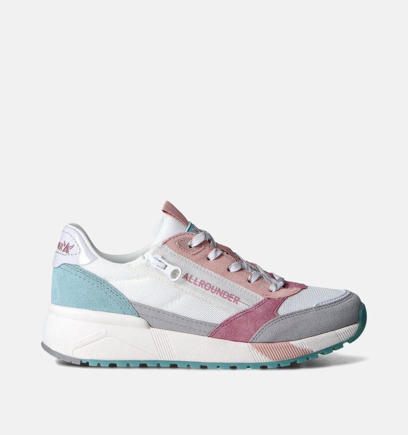 Allrounder Venice Sneakers Wit/Lichtgrijs voor dames (354257) - geschikt voor steunzolen
