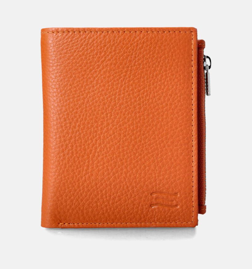 Crinkles Portefeuille en Orange pour femmes (358120)