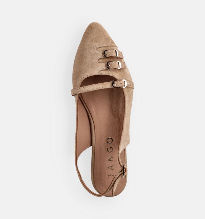Tango Duna 4 Beige Slingback Ballerina's voor dames (375547)
