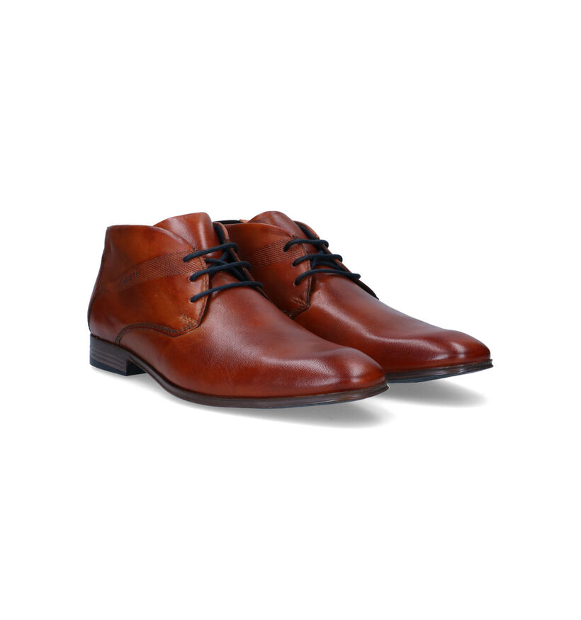 Bugatti Mattia Bottines classiques en Cognac pour hommes (319247)