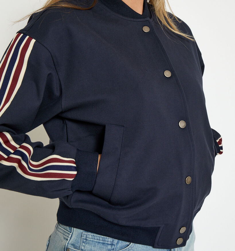 Minus Marabella Blauwe Bomberjas voor dames (361743)