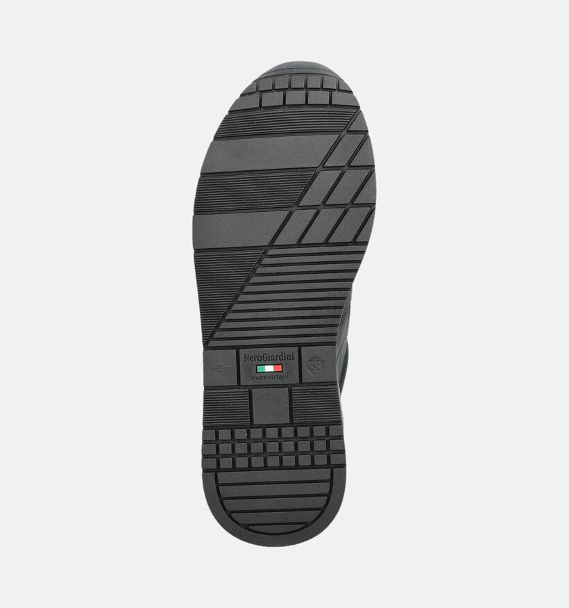 NeroGiardini Baskets en Noir pour femmes (377860) - pour semelles orthop&eacute;diques