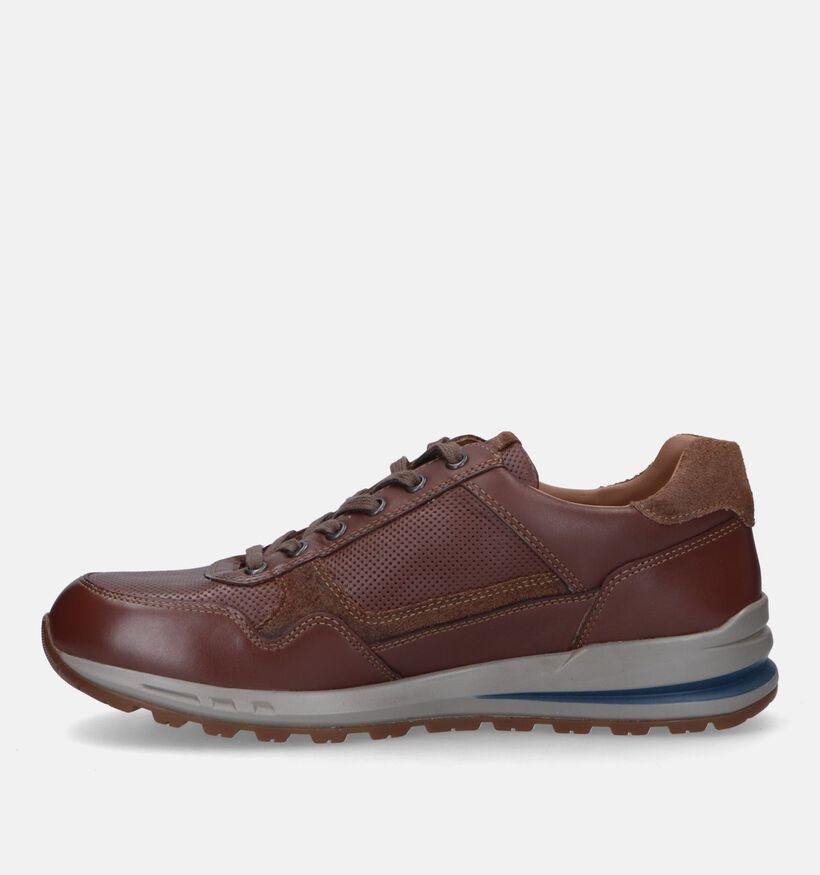 Mephisto Bradley Randy Cognac Veterschoenen voor heren (354624) - geschikt voor steunzolen