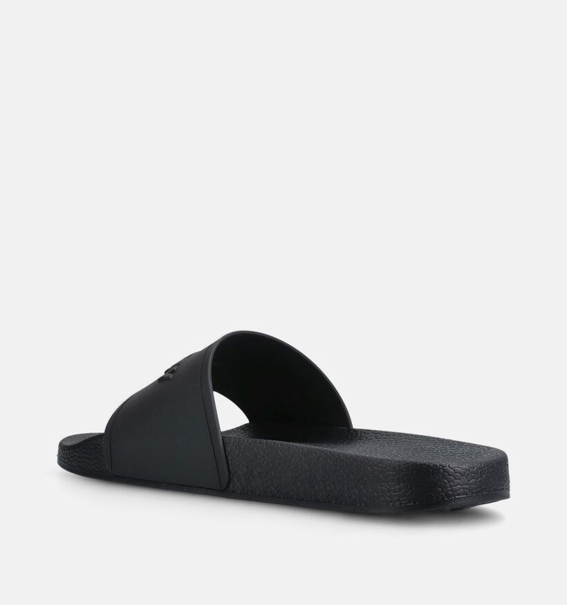 Superdry Premium Graphic Pool Slide Claquettes en Noir pour hommes (369275)