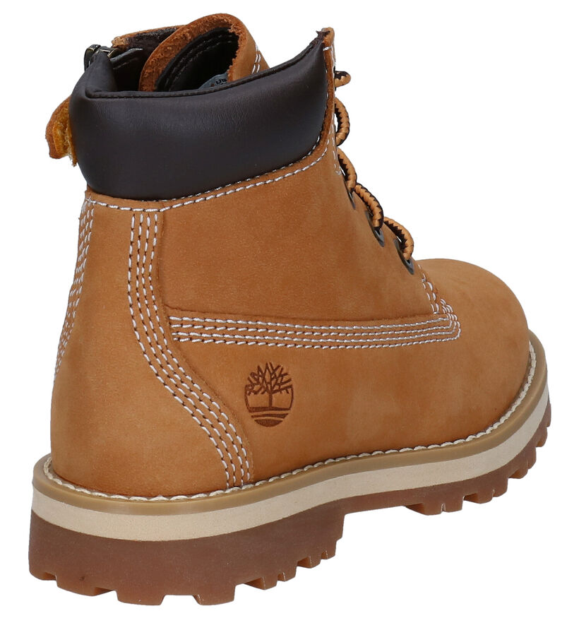 Timberland Courma Kid 6 Inch Bottines en Naturel pour filles, garçons (345266) - pour semelles orthopédiques