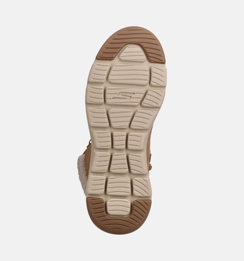 Skechers Glacial Ultra Bruine Boots voor dames (378102)