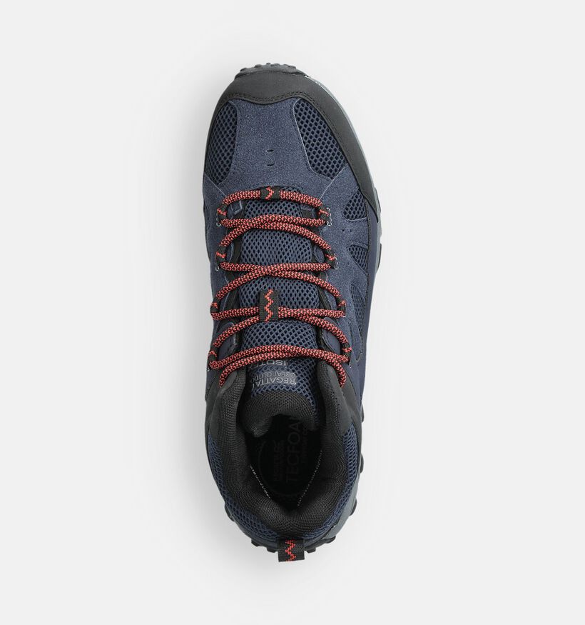 Regatta Edgepoint IV Mid Blauwe Wandelschoenen voor dames, heren (362317) - geschikt voor steunzolen