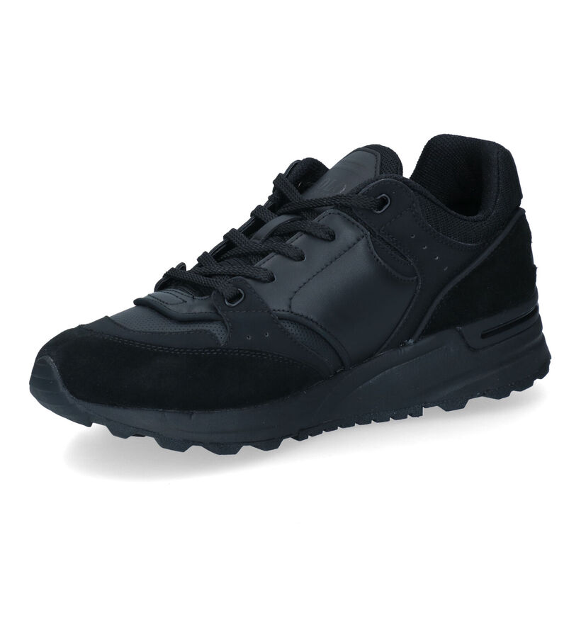 Polo Ralph Lauren Trackstr 200 Baskets en Noir pour hommes (313112) - pour semelles orthopédiques