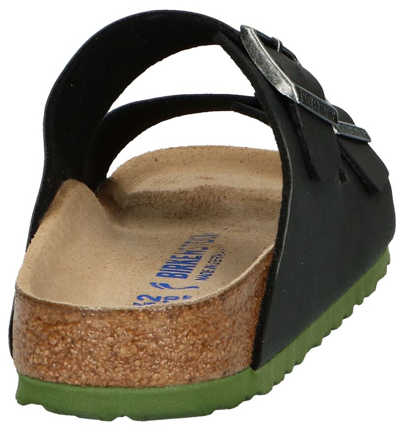 Birkenstock Arizona Nu-pieds en Noir pour hommes (213368)