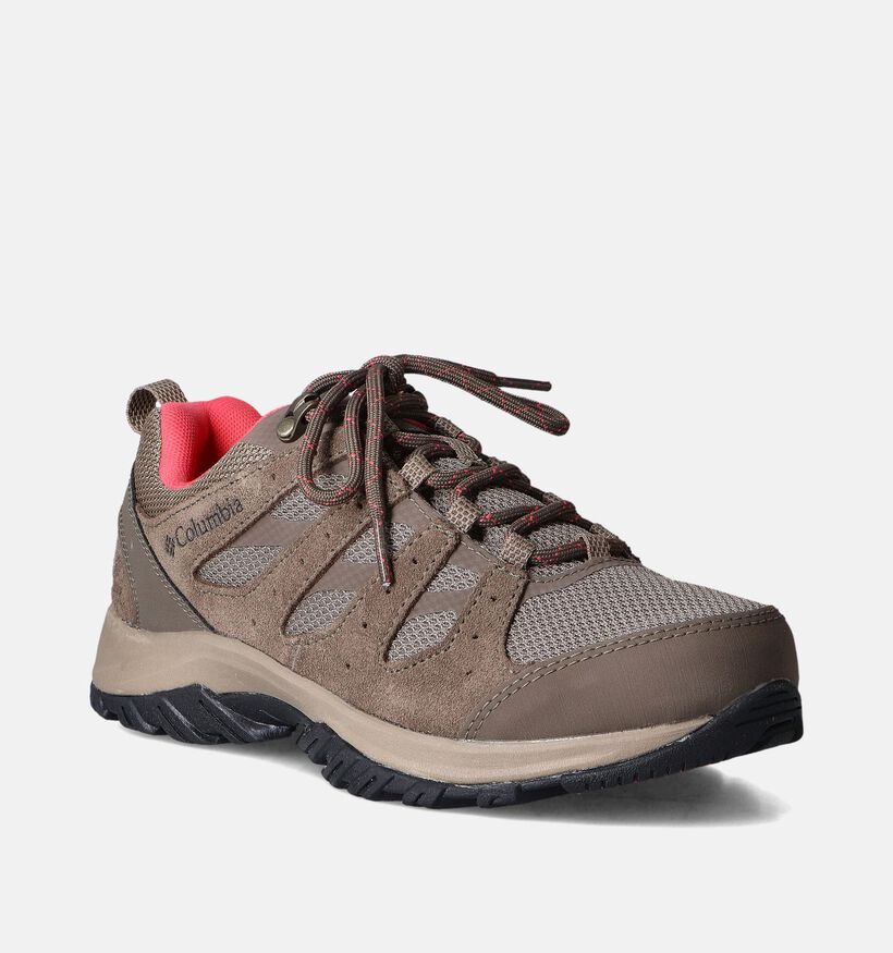 Columbia Redmond Waterproof Chaussures de marche basses en Brun pour femmes (356115) - pour semelles orthopédiques