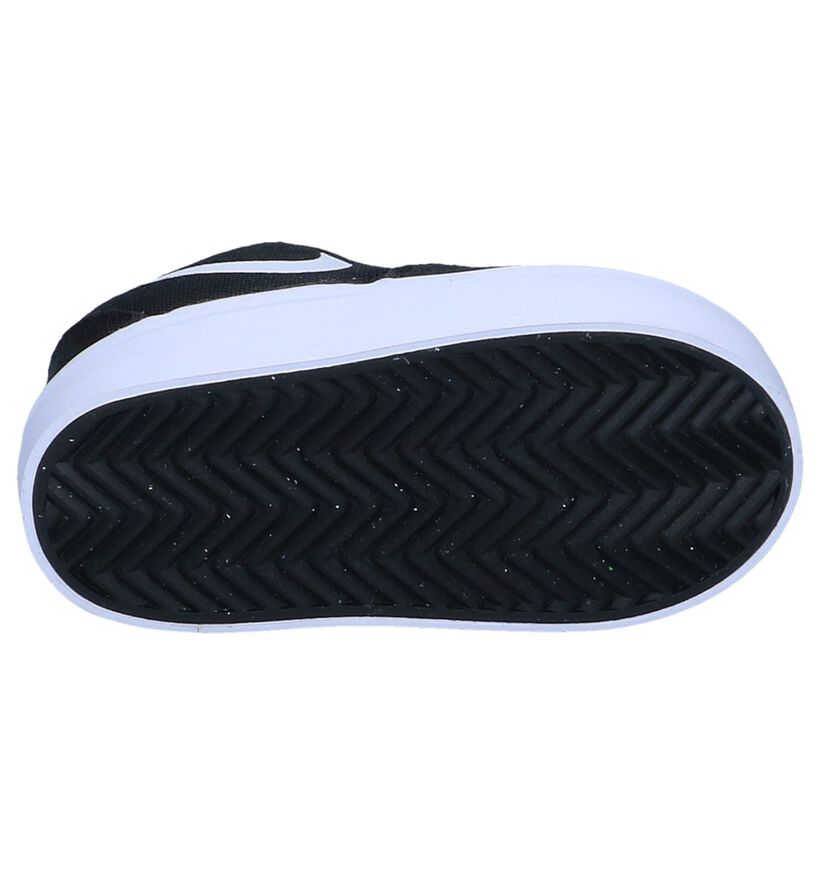 Zwarte Skateschoenen Nike SB Check Canvas in stof (249928)