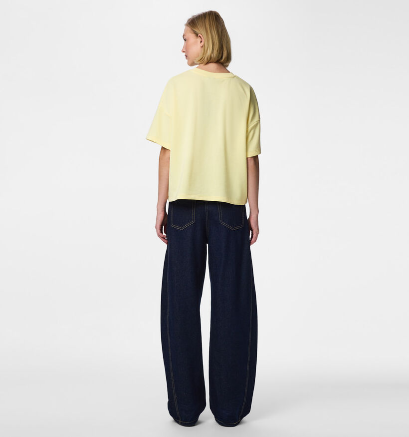 Pieces Chilli Summer Loose T-shirt en Pastel pour femmes (367069)