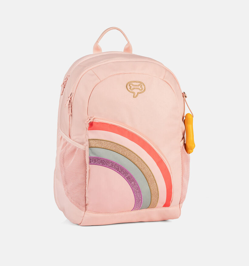 STONES and BONES Rainbow Blossom Sac &agrave; dos en Rose pour filles (377418)