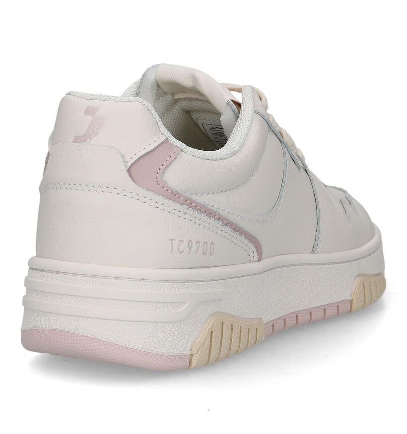 Safety Jogger Lifestyle Witte Sneakers in leer (322400)