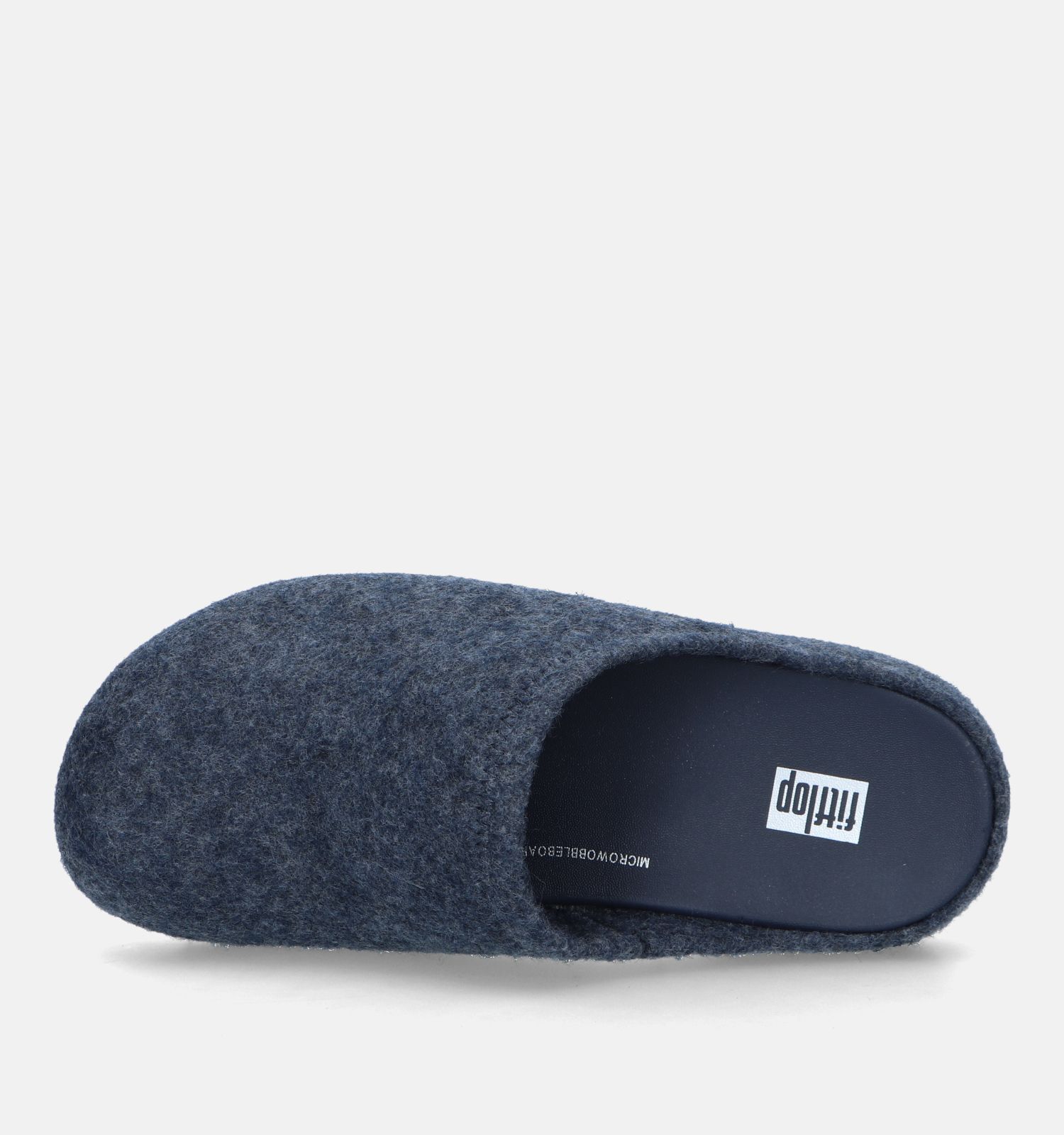 FitFlop Shuv Blauwe Pantoffels Dames Pantoffels Online op TORFS.BE