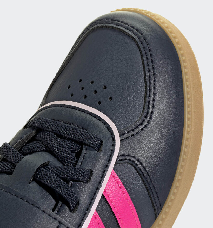 adidas Breaknet Sleek Blauwe Sneakers voor meisjes (365474) - geschikt voor steunzolen