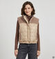 Laurent David Manteau court en Taupe pour femmes (382013)