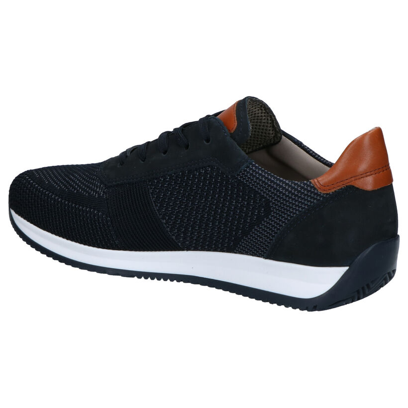 Ara Lisboa Fusion4 Chaussures à lacets en Bleu en daim (307711)