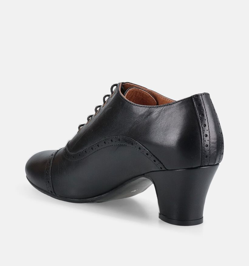 Miz Mooz Fly Zwarte Enkelpumps voor dames (381361)
