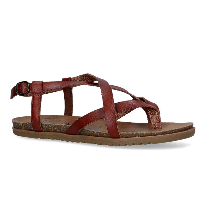 Blowfish Malibu Mirenda Sandales en Cognac pour femmes (322136)