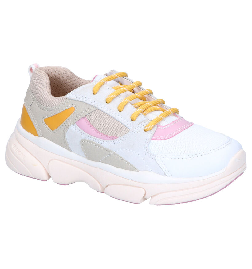 Geox Beige Sneakers in daim (265775)