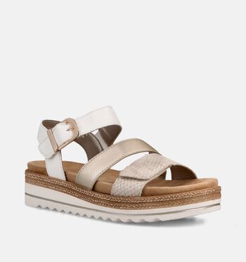 Remonte Sandales Blanc/Or