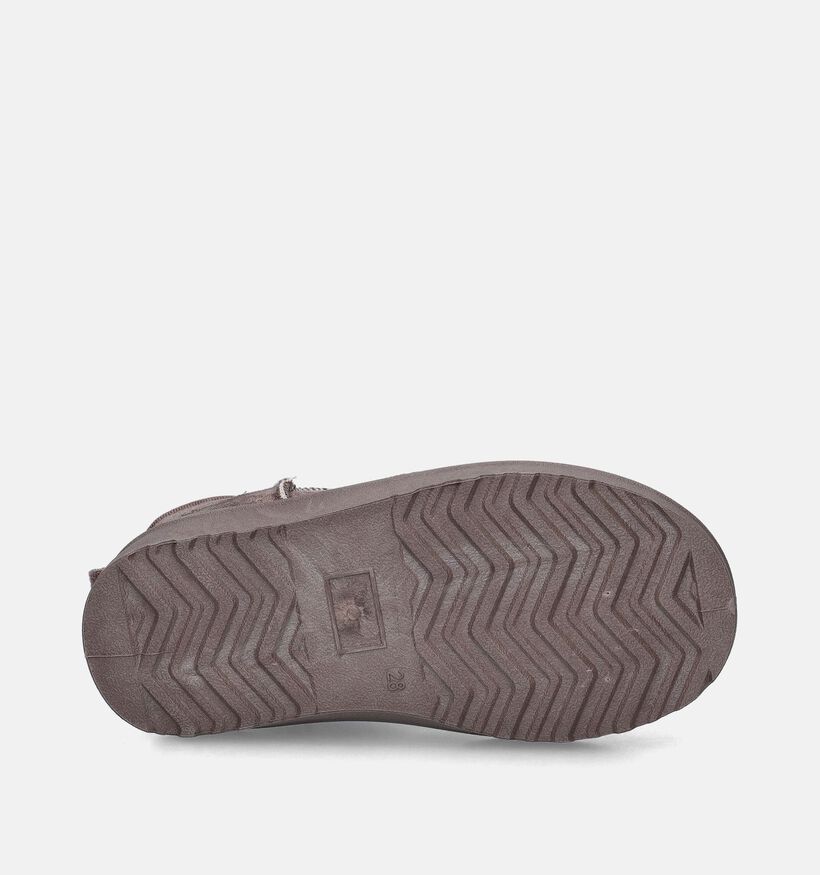 Braqeez Taupe Winterboots voor meisjes (359534)