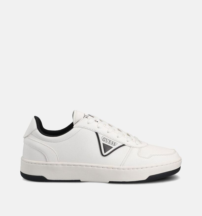 Guess Vadik Witte Veterschoenen voor heren (366519) - geschikt voor steunzolen