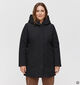Vero Moda Curve Softshell Dona Zwarte Lange Jas voor dames (378123)