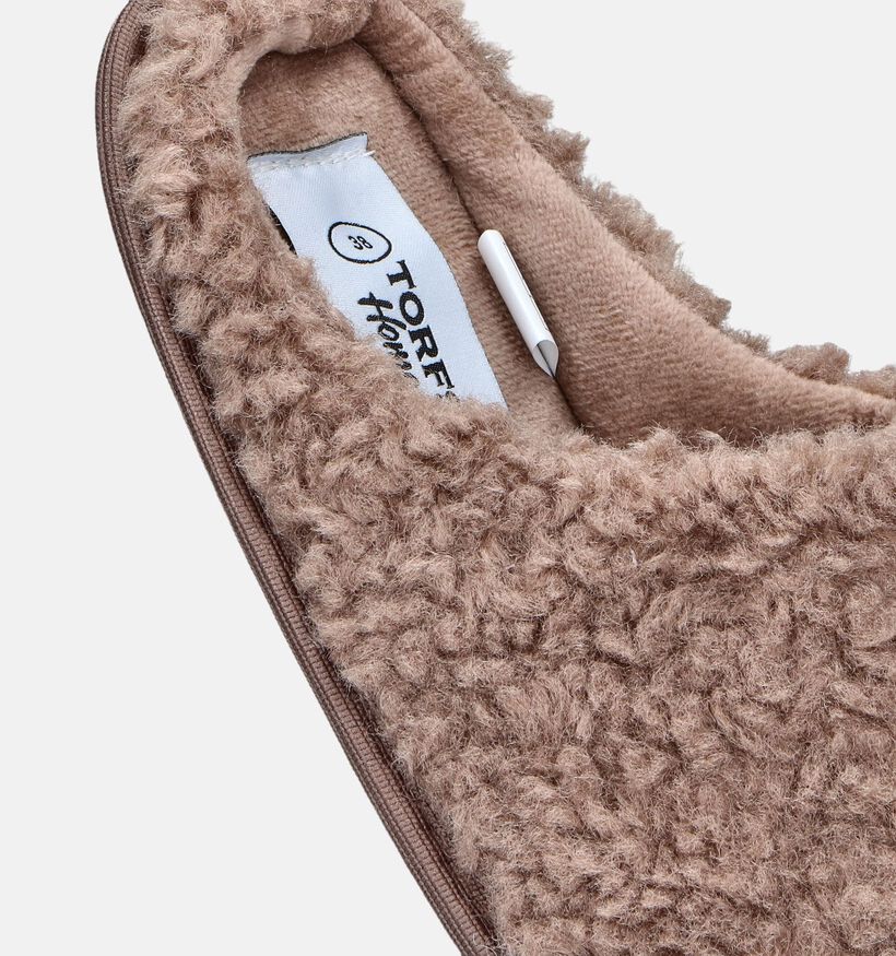 Torfs Home Bruine Teddy Pantoffels voor dames (349386)