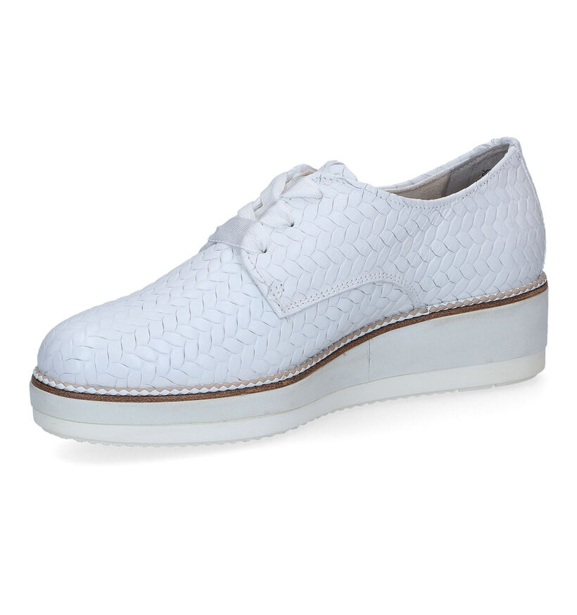 Tamaris Pure Relax Chaussures à lacets en Blanc pour femmes (306359) - pour semelles orthopédiques