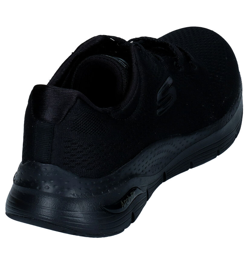 Skechers Arch Fit Big Appeal Baskets en Noir pour femmes (310636) - pour semelles orthopédiques