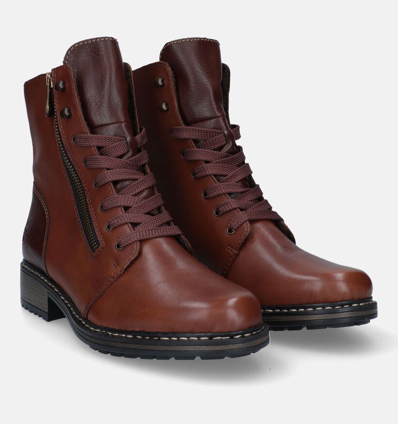 Rieker Boots à lacets en Marron pour femmes (331620)