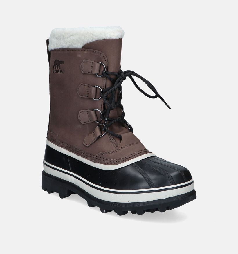 Sorel Caribou Bottes de neige en Brun pour hommes (344835)