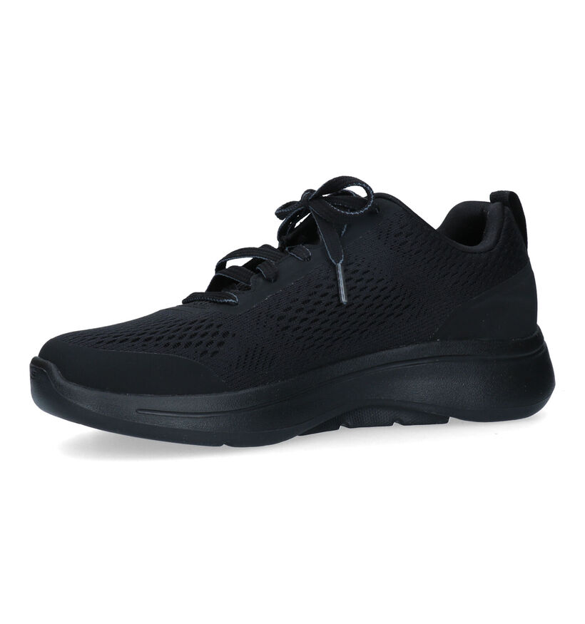 Skechers Go Walk Arch Fit Baskets en Noir pour hommes (326192) - pour semelles orthopédiques