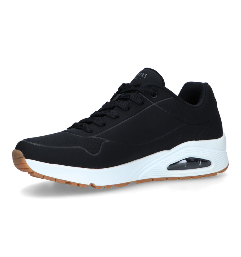Skechers Uno Stand On Air Baskets en Noir pour hommes (350318) - pour semelles orthopédiques