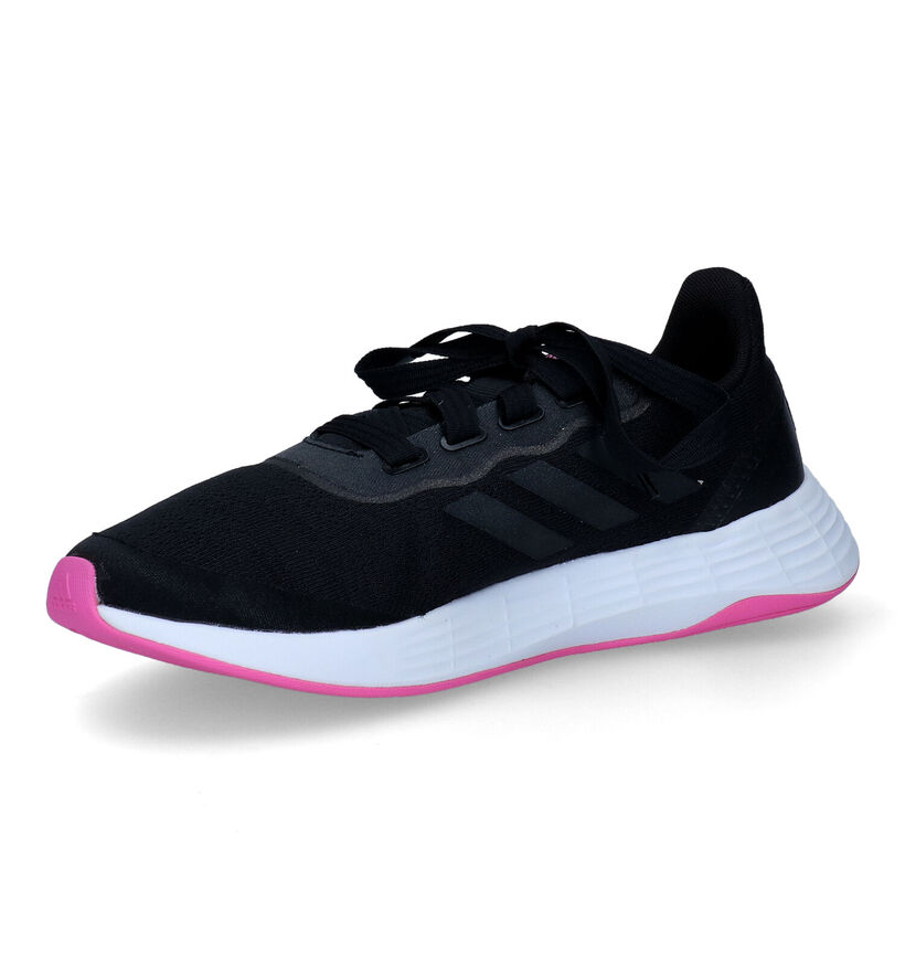 adidas Qt Racer Sport Zwarte Sneakers voor dames (300183)