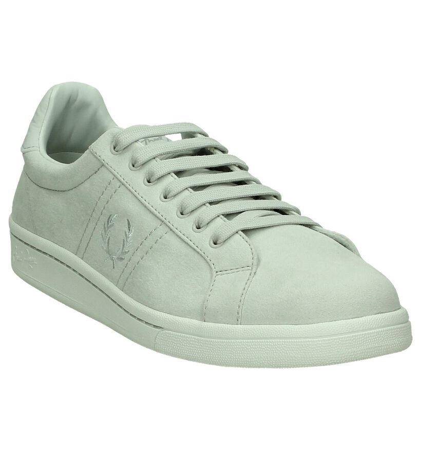 Fred Perry Baskets basses en Gris clair en textile (198927)