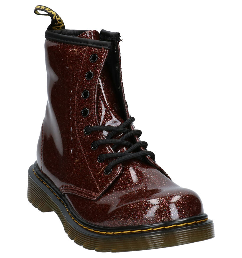 Dr. Martens Glitter Bottines en Bronze en synthétique (253335)