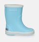 Bergstein Bottes de pluie en Bleu pour filles, garçons (280576) - pour semelles orthopédiques