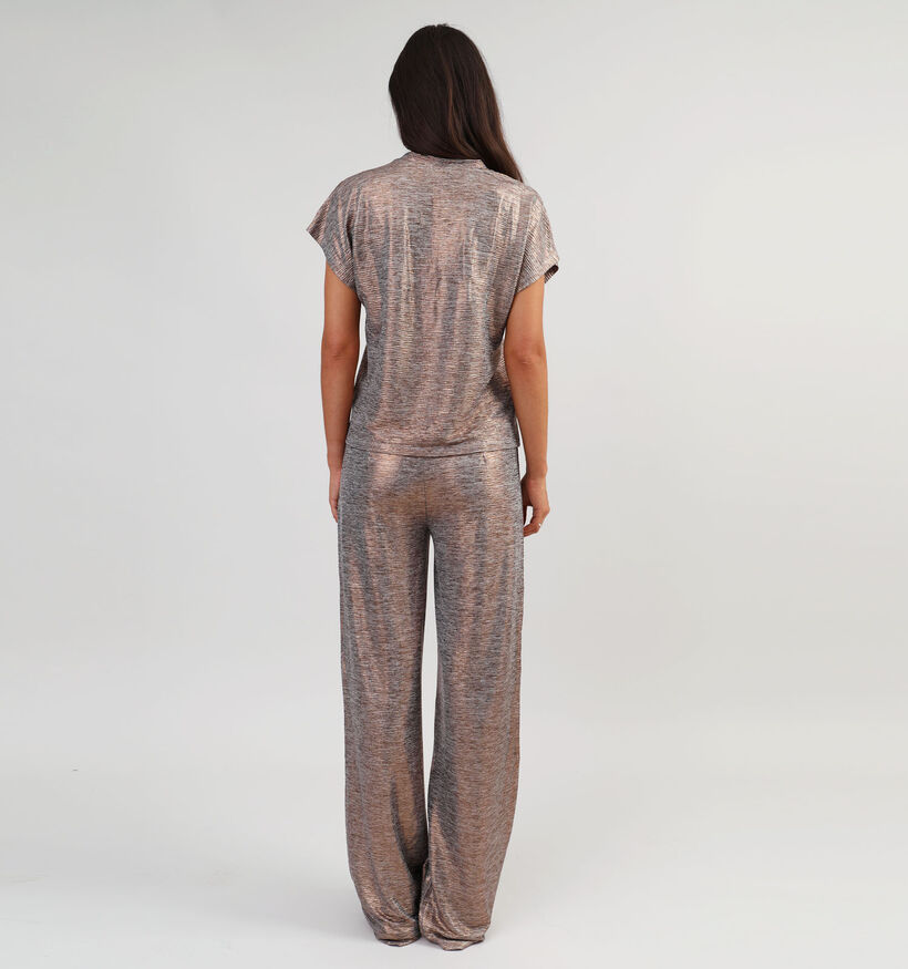 Vila Saina Bronzen T-shirt voor dames (346121)