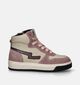 Milo & Mila Roze Hoge sneakers voor meisjes (348107) - geschikt voor steunzolen