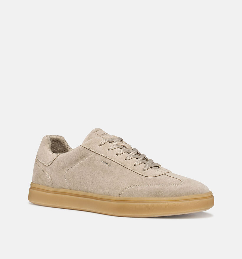 Geox Baltmoore Lichtbeige Sneakers voor heren (368013) - geschikt voor steunzolen