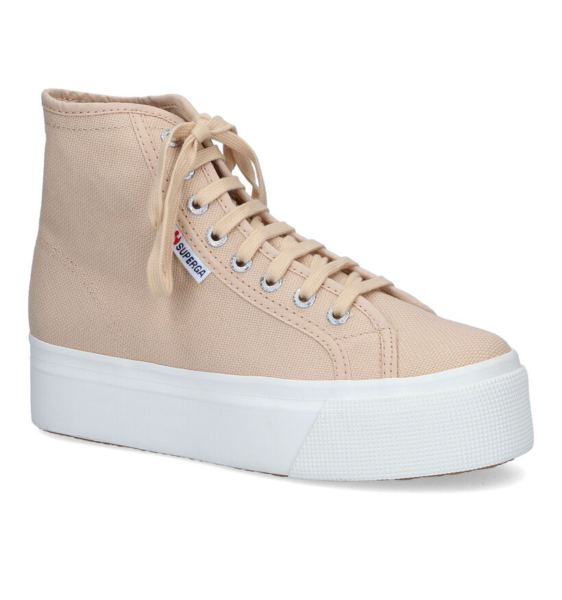 Superga Hi Top Witte Hoge Sneakers voor dames (305725)