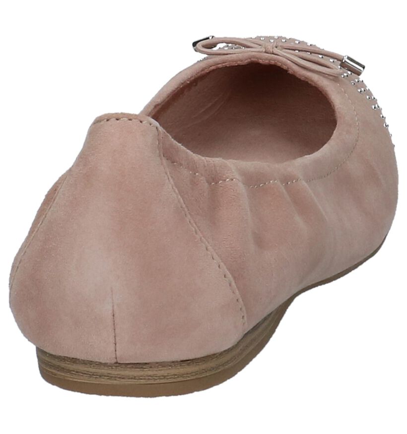 Tamaris Ballerines en Rose en nubuck (214265)