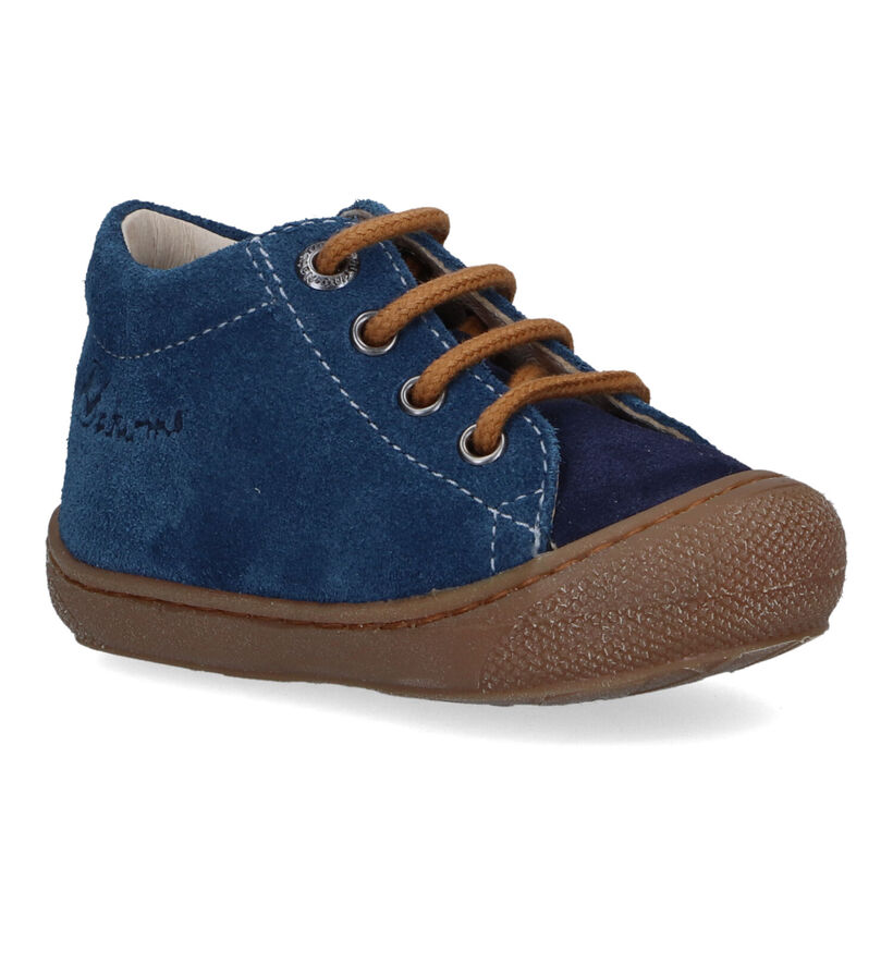 Naturino Cocoon Chaussures pour bébé en Bleu pour garçons (316399) - pour semelles orthopédiques