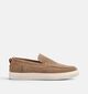 Poelman Taupe Mocassins voor heren (385872) - geschikt voor steunzolen