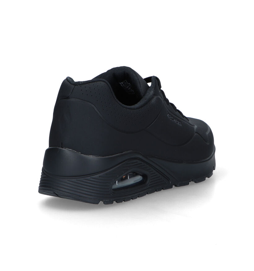 Skechers Uno Stand On Air Zwarte Sneakers voor heren (334159)