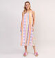 Minus Toya Lila/Oranje Midi Jurk voor dames (359035)