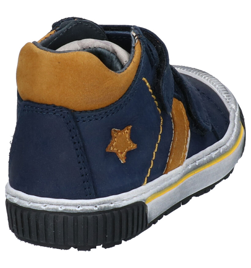 Milo & Mila Chaussures pour bébé  en Bleu foncé en cuir (254946)